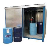 Hazardous Drum Storage Chemicals Store