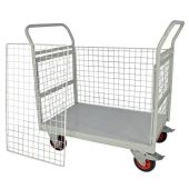 Mailroom Trolley With Full Side