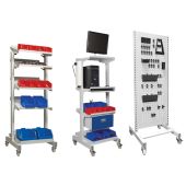 Trolley Accessories - Tilting Shelf & Panel, I.T and Tool Panel Trolleys