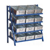 Cantilever Racks with Tote Pans