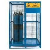 Cylinder Storage Lock-Up Cages - Painted