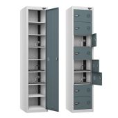 Laptop 3 Pin Charging Lockers - 8 Compartments 