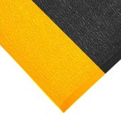 Orthomat Standard Safety Mats - Black With Yellow Edges