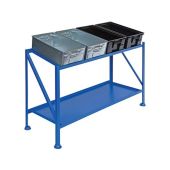 Picking Stands with galvanised steel Tote Pans