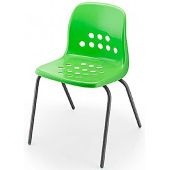 Stackable Pepper Pot Classroom Chairs - Green