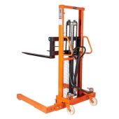 TUFF Manual Straddle Stackers with Adjustable Forks