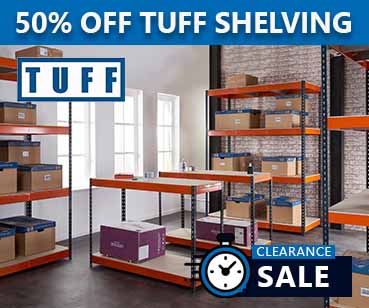 TUFF Shelving Sale