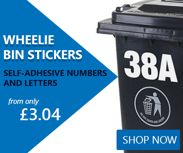 Wheelie Bin Stickers - Stickers for Wheelie Bins
